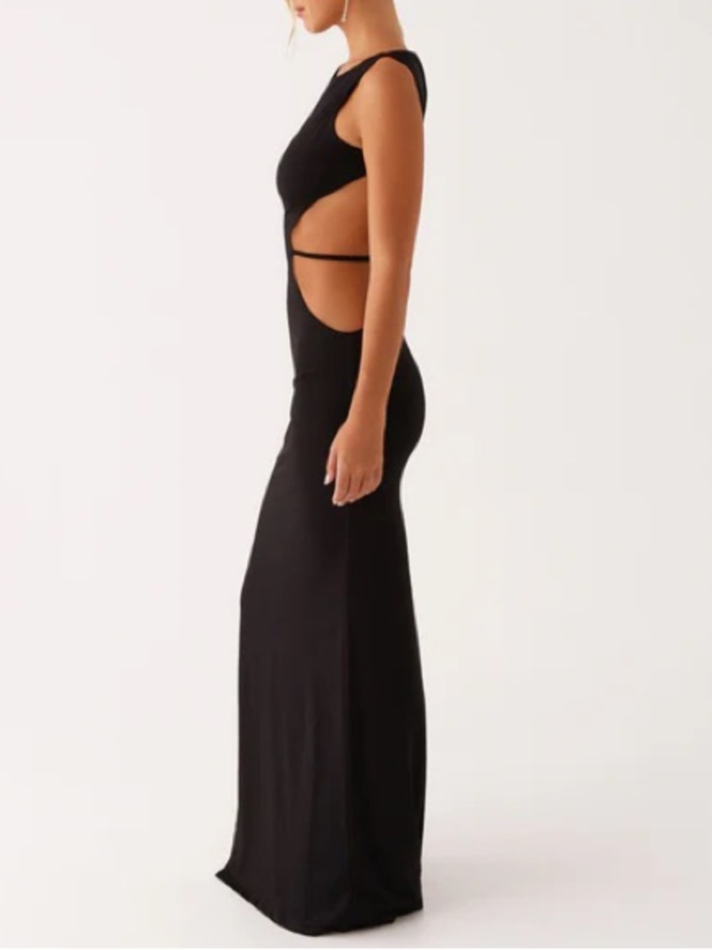 Peppermayo Sutton Maxi Dress Cut Out Black - Picture 4 of 13